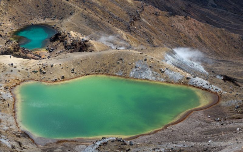 Emerald Lakes, Neuseeland Nordinsel, Tongariro Nationalpark