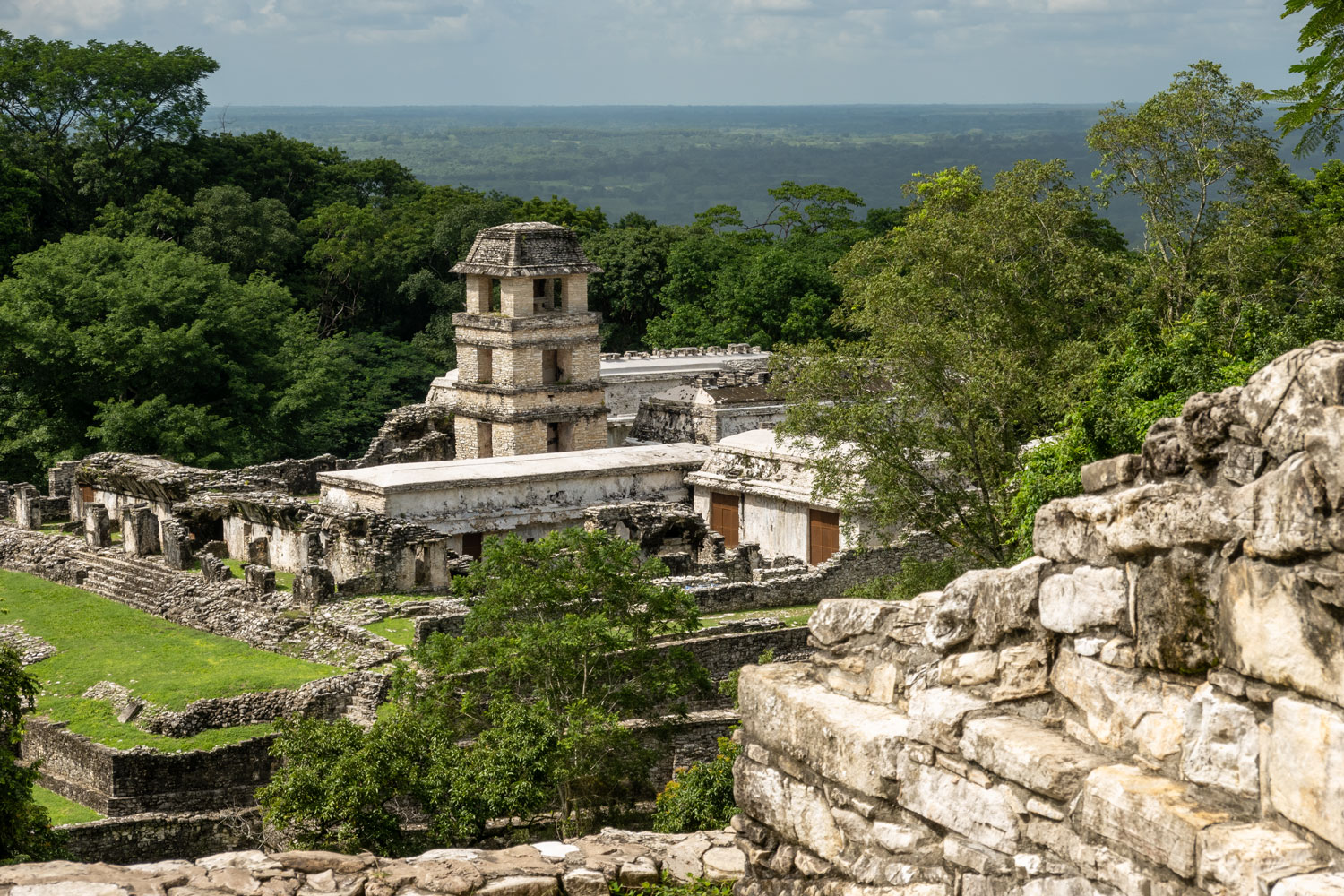 Maya-Tempel von Palenque