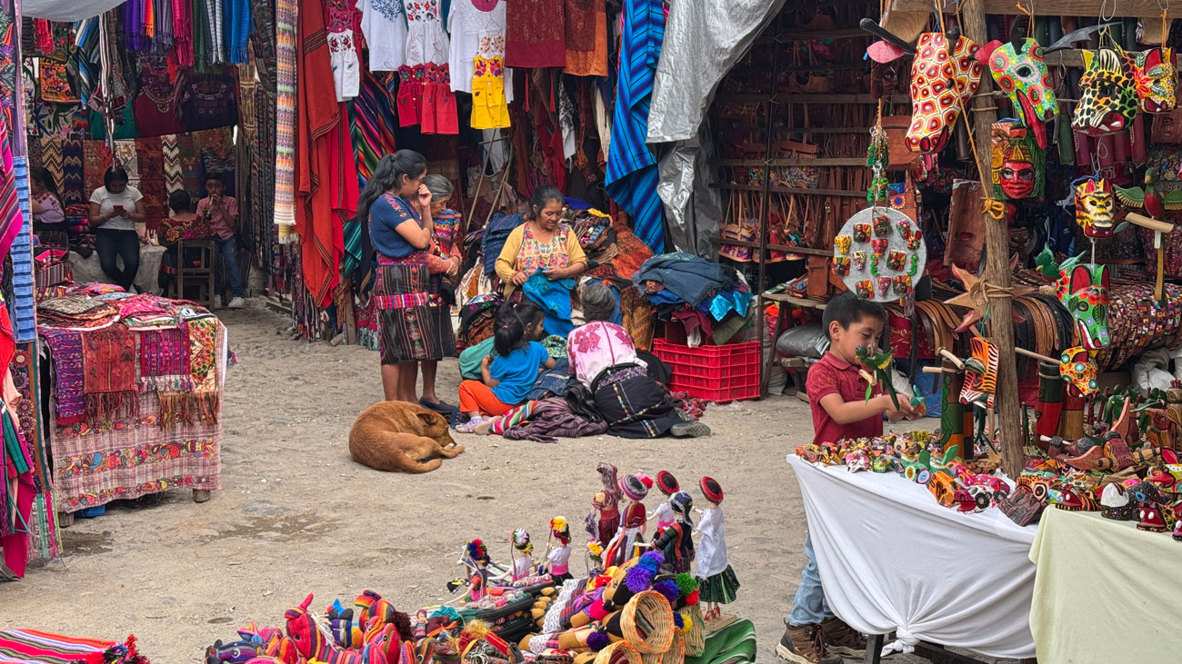 Markt in Chichicastenango