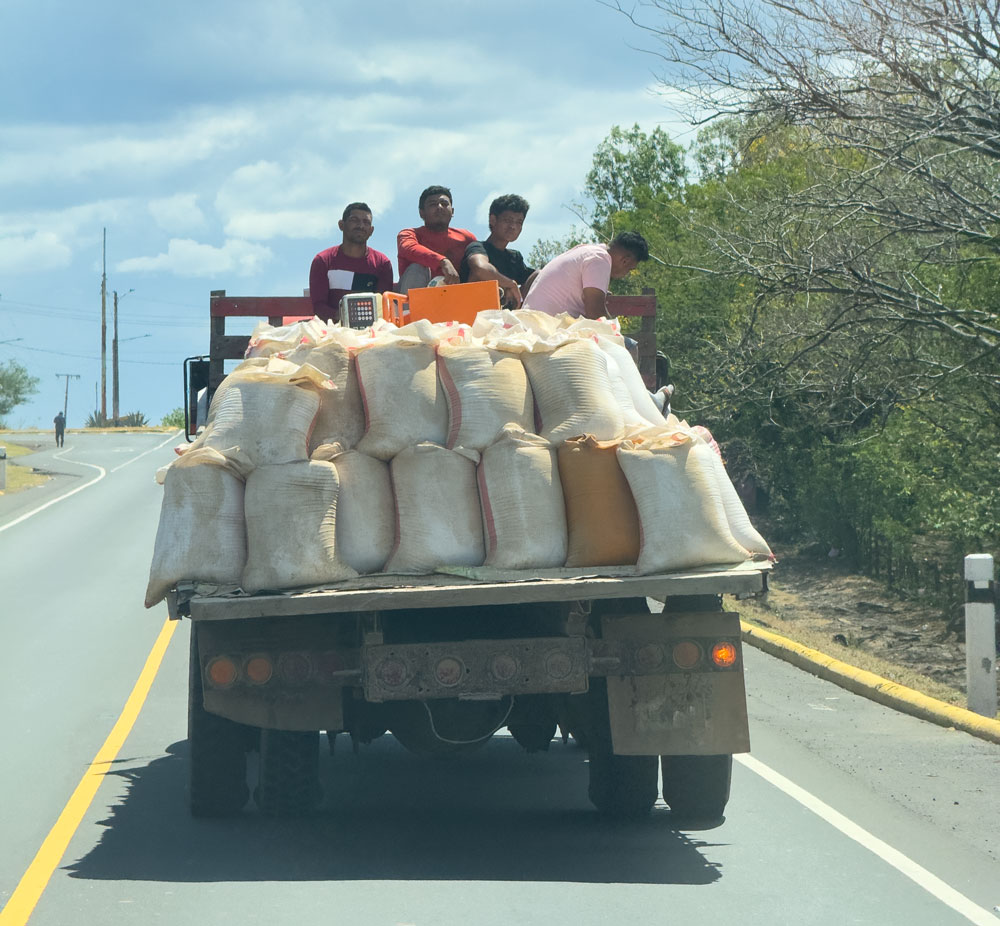 Schwertransport auf der Panamericana