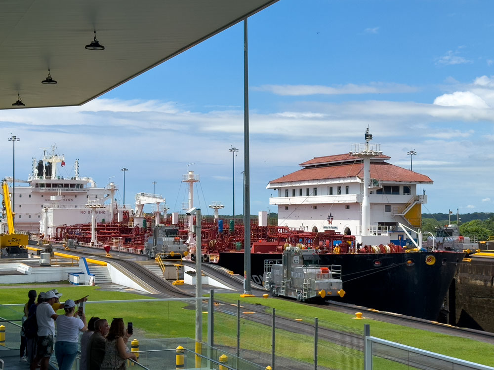 alte Schleusenanlage von Gatun