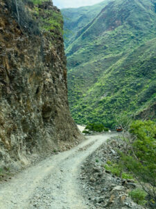 Auf Dirtroads durch den Canon del Chicamocha