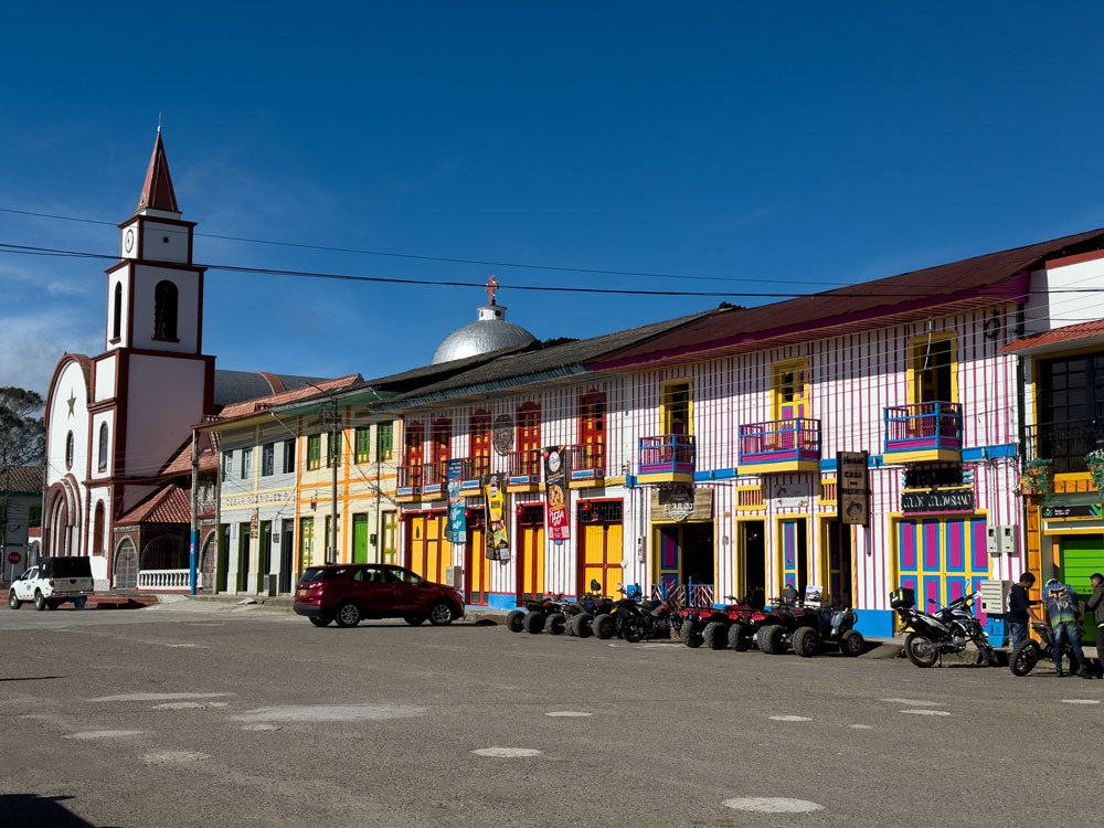 Dorfplatz von Murillo