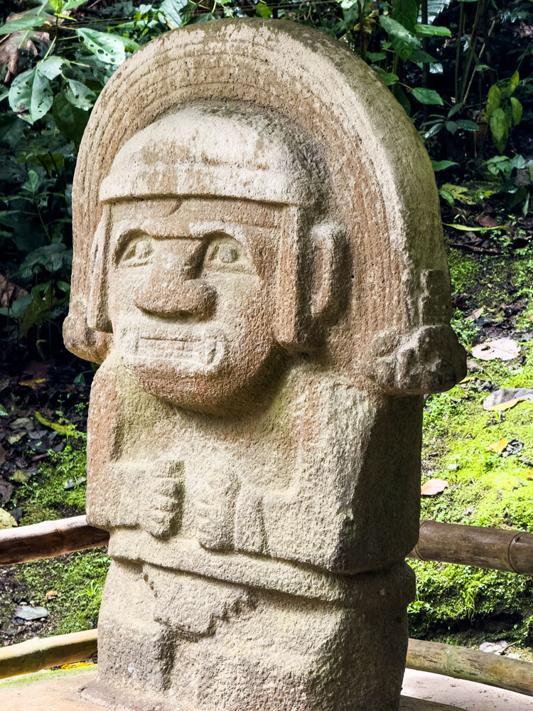 Stele in San Agustin