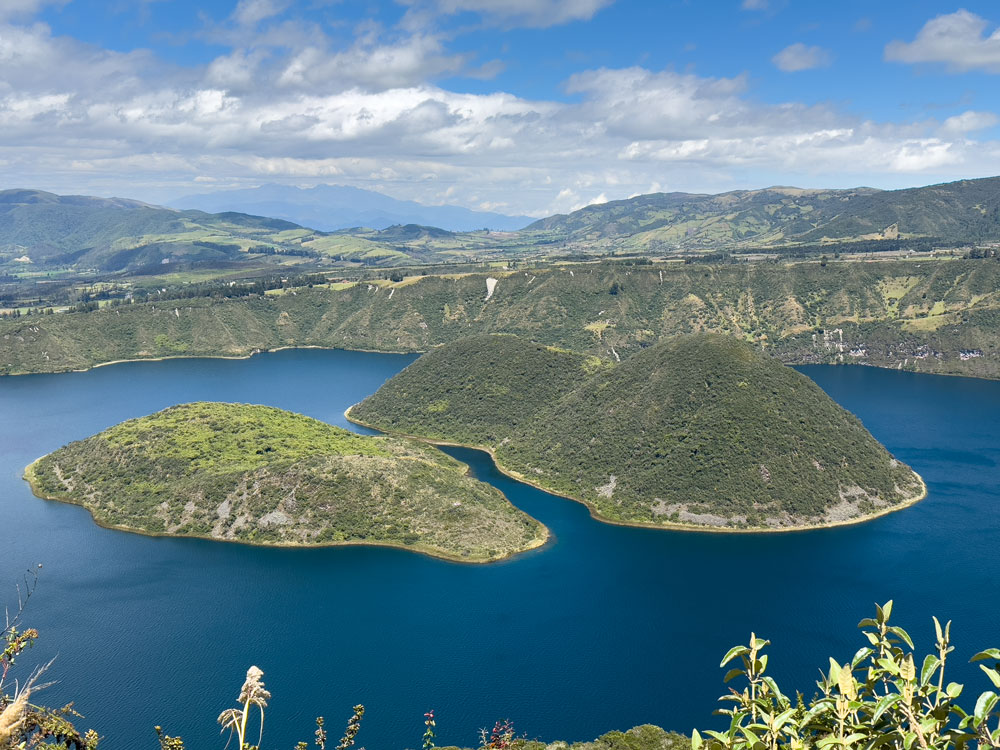 Wanderung um die Laguna Cuichocha