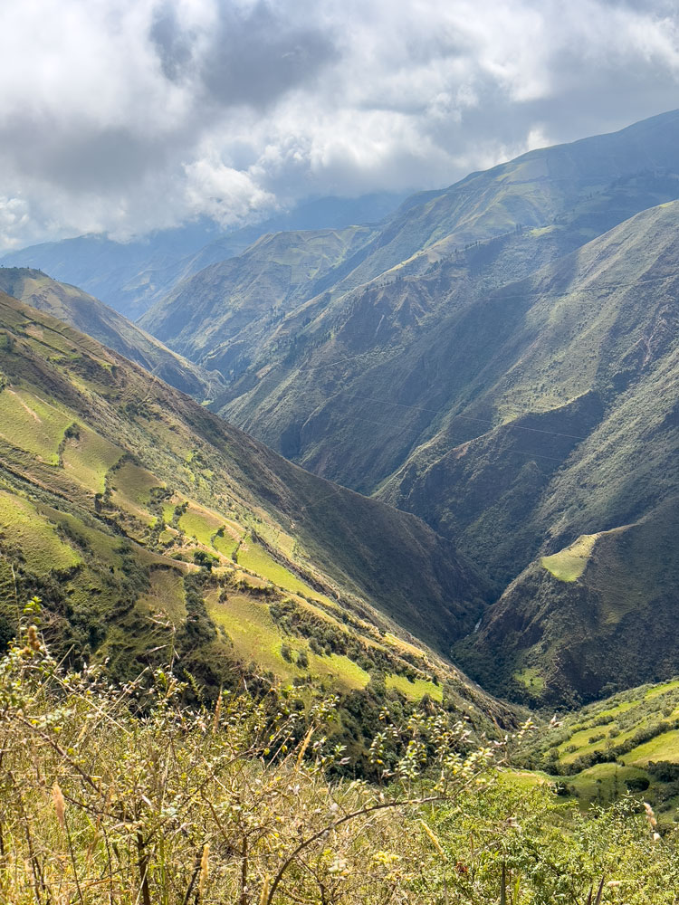 Fahrt nach Angamarca