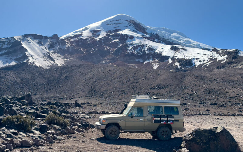Am Chimborazo, 6.262 m