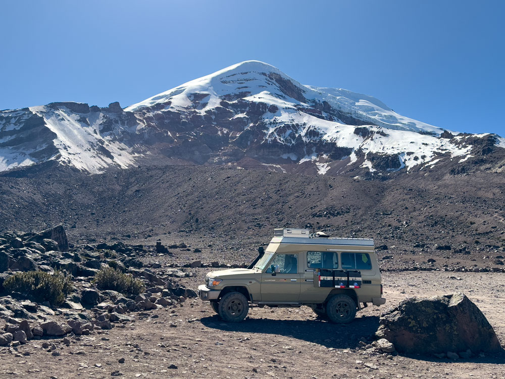 Am Chimborazo, 6.262 m