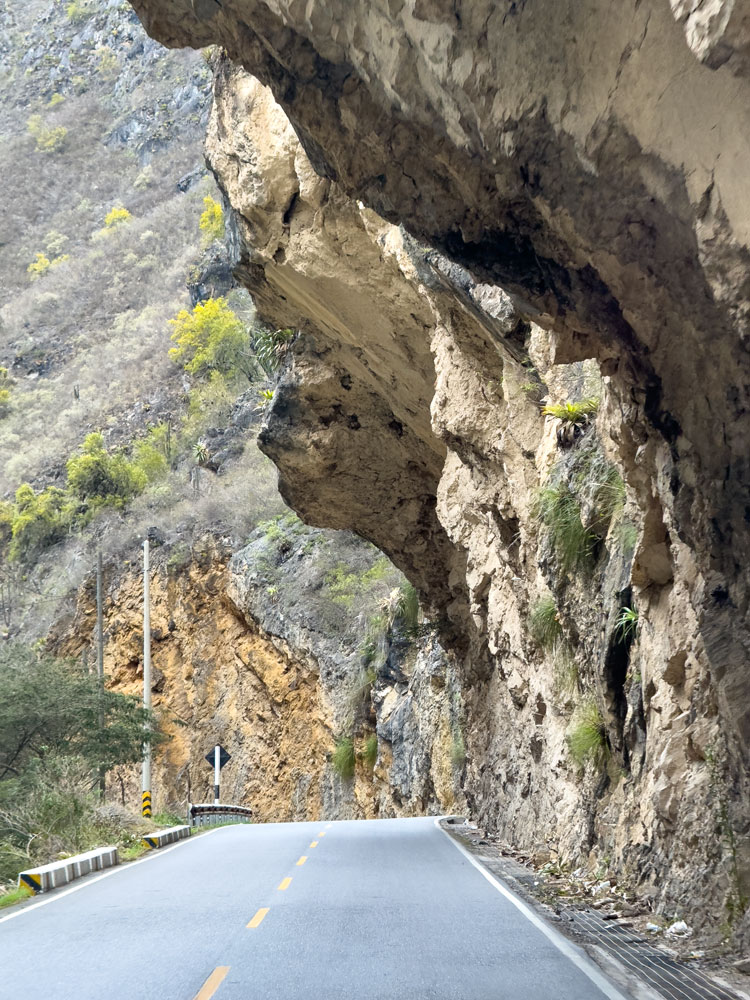 Fahrt durch den Canyon des Rio Utcubamba