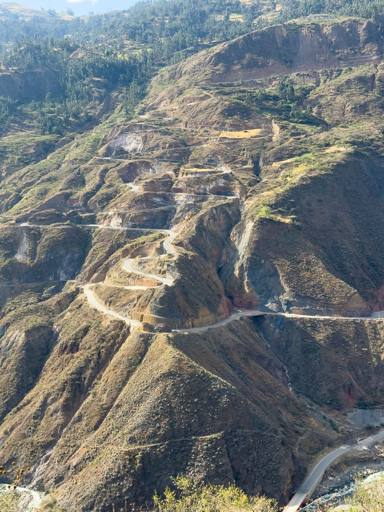 Ruta 3N zum Rio Tablachaca