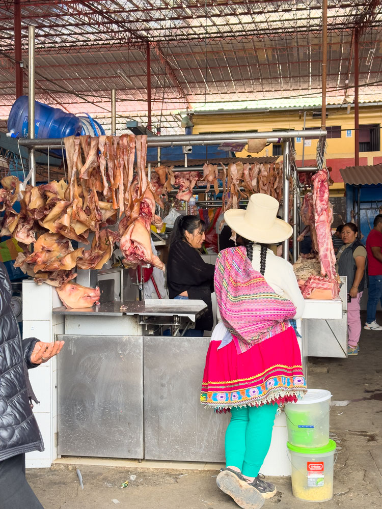 Markthalle in Caraz