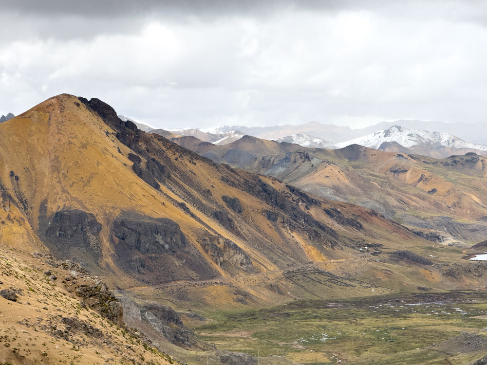 Bunte Berge an der Ruta 28a
