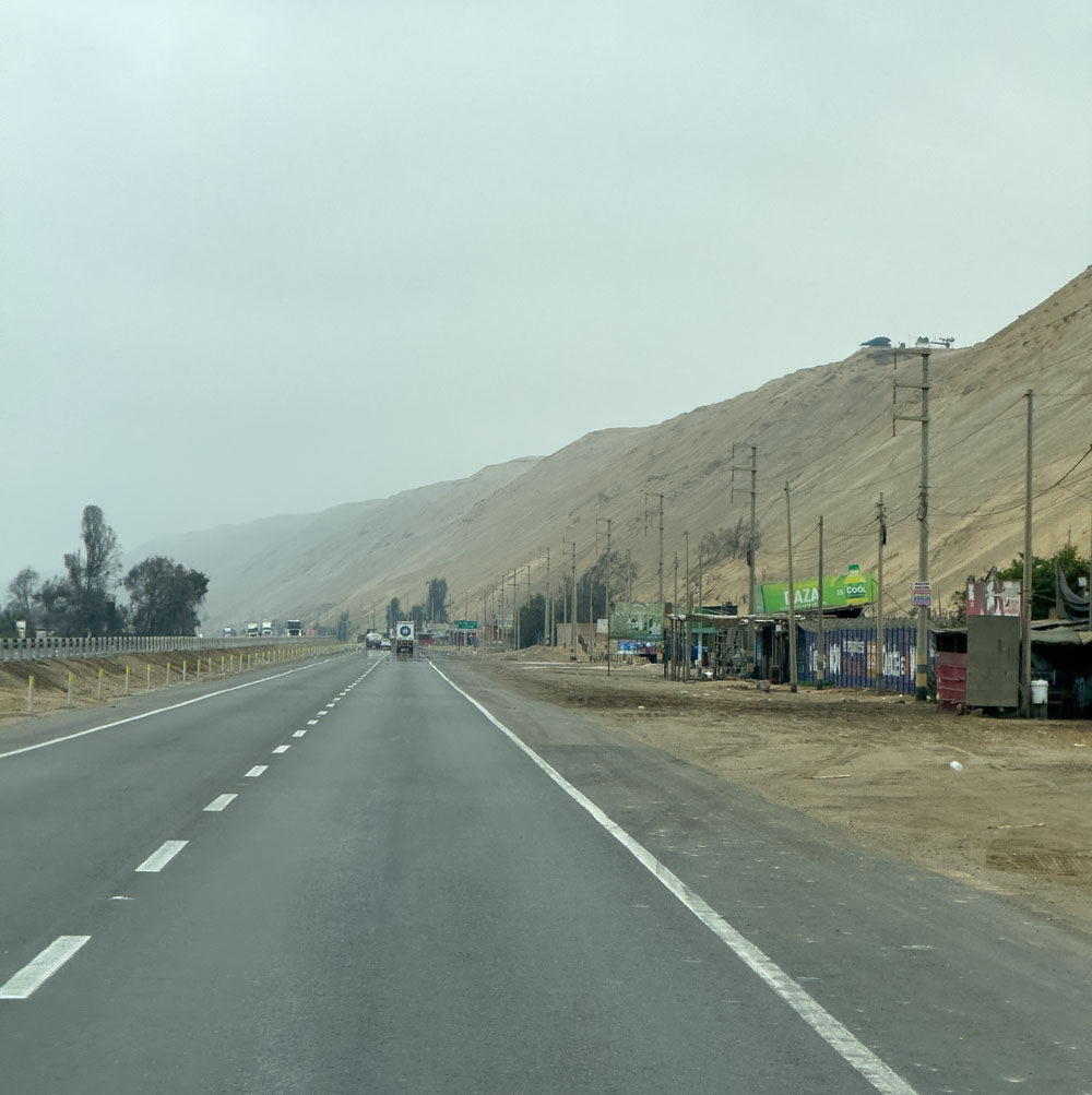 Panamericana Richtung Lima