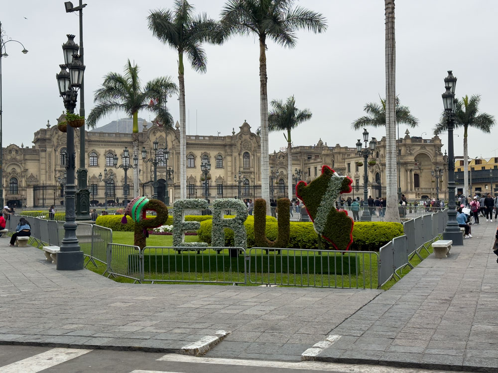 Präsidentenpalast in der Altstadt Lima