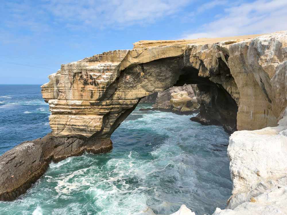 Felsbogen bei La Caleta del Inca