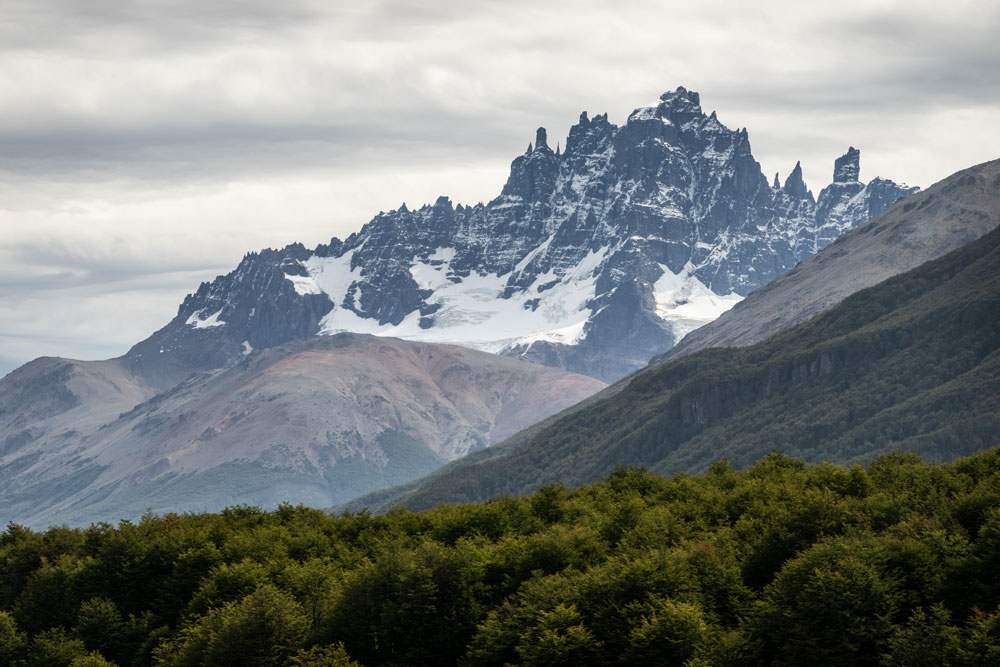 Das Massiv des Cerro Castillo