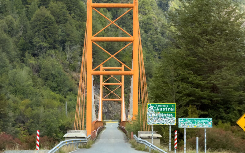 Typische Brücke auf der Carretera Austral