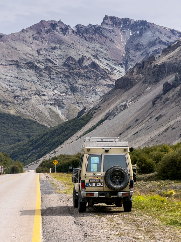 Fahrt nach Cerro Castillo