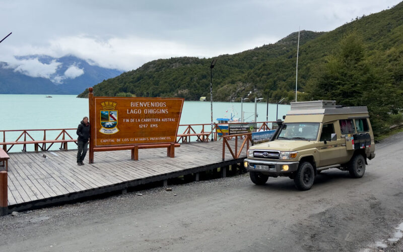 Ende der Carretera Austral, km 1247