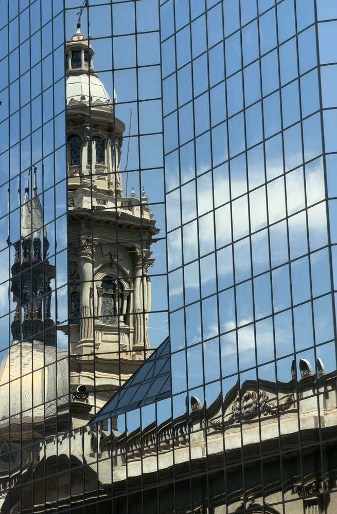 Alt und Neu in Santiago de Chile