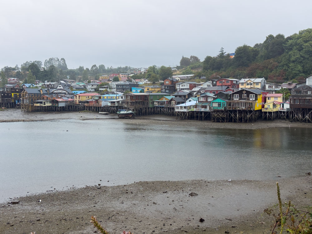 Palafitos/Pfahlbauten in Castro