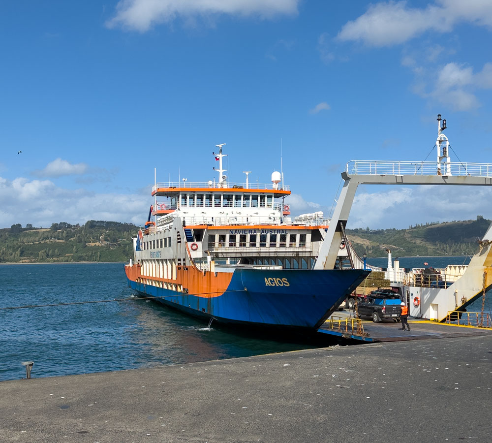 Fähre Castro - Chaitén