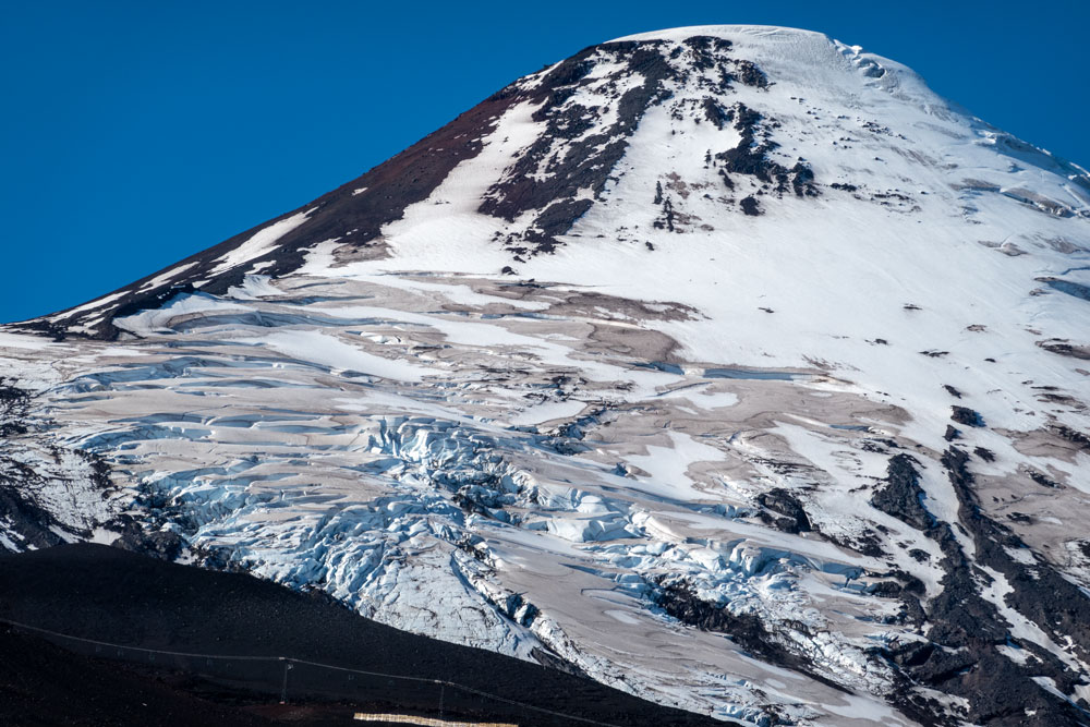 Gipfel des Vulkans Osorno
