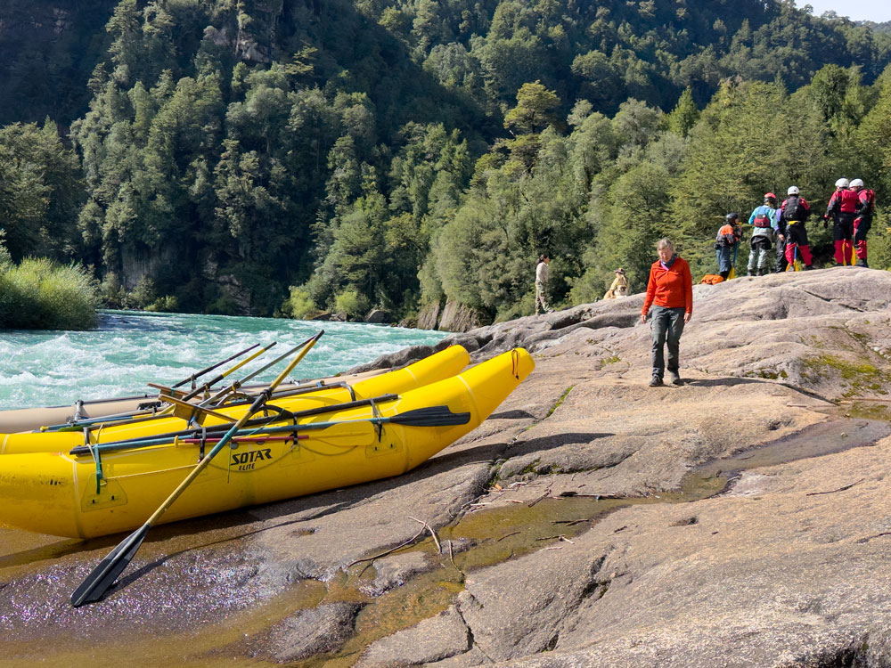 Wildwasserfahren auf dem Rio Futaleufu