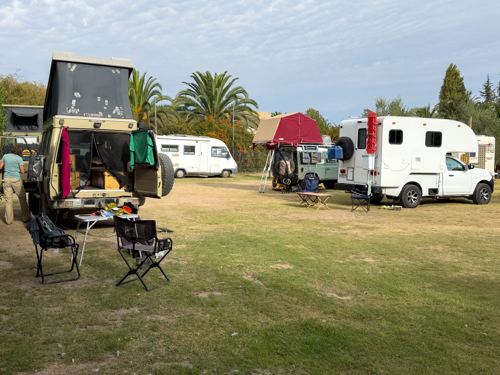 Camping Izuelina bei Santiago de Chile