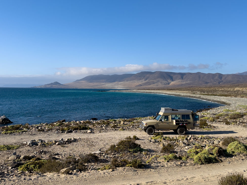 Caleta Totorallilo an der chilenischen Pazifikküste
