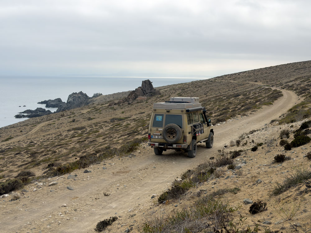 4WD-Strecke entlang der Pazifikküste nach Huasco