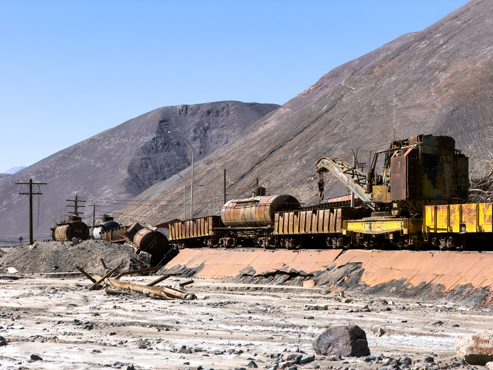 Historische Eisenbahn Ferrocarril de Potrerillos