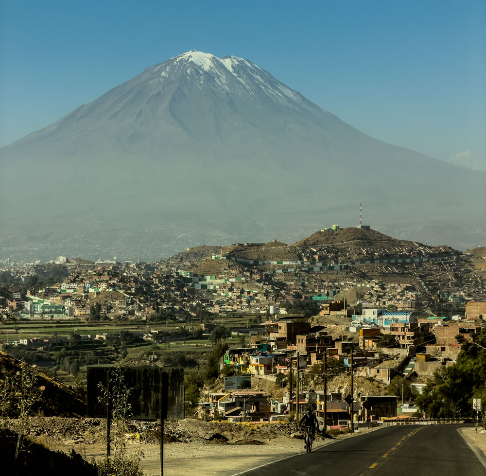 Vulkan El Misti bei Arequipa