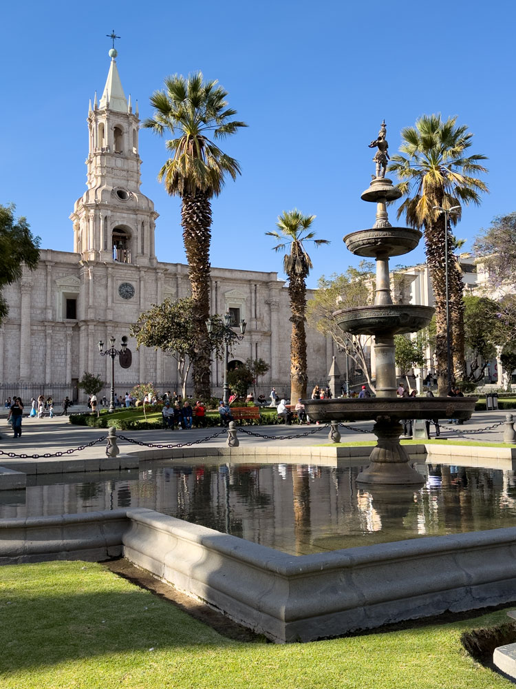 Plaza de Armas in Arequipa