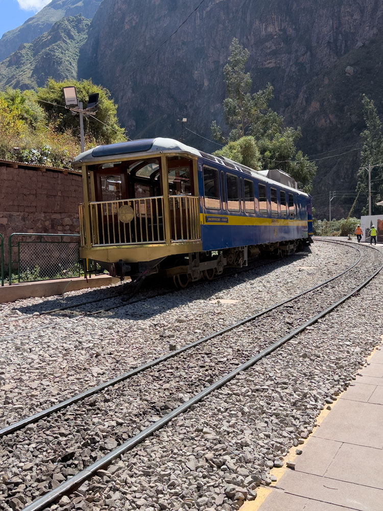 Zug nach Aguas Caliente
