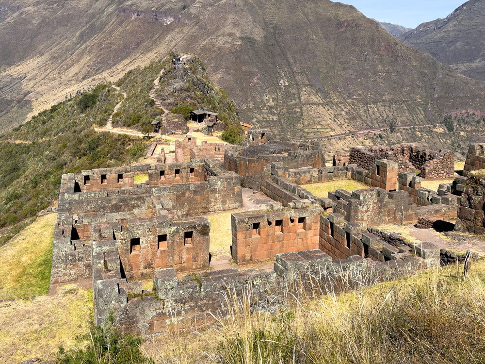 Inkastätte Pisac - untere Siedlung