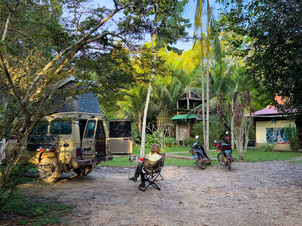 Idylle der Passiflora Lodge in Puerto Maldano