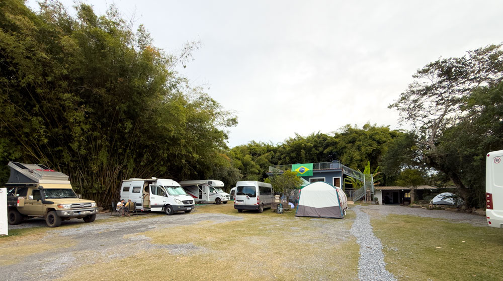 Campingplatz in Tiradentes