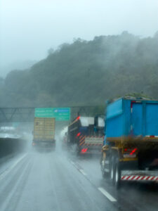 Autobahn bei Santos